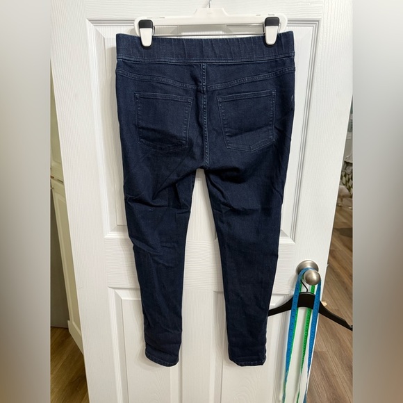 Lauren Ralph Lauren modern leggings women’s dark wash pull on jeans size 12 - Picture 2 of 5